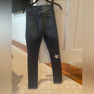 KanCan jeans. Skinny. Hand painted stars.